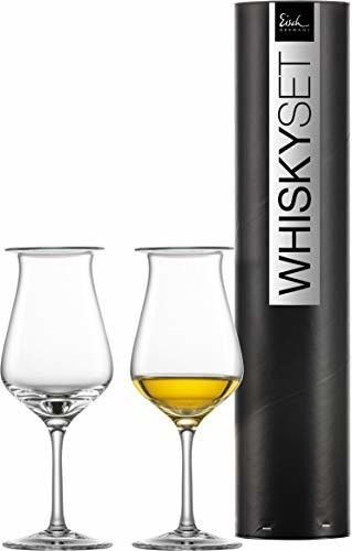 Eisch Malt Whiskey Glasses Jeunesse - Set Of 2 Mouthblown Wh