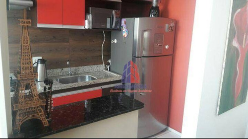 Apartamento Com 2 Dormitórios À Venda, 52 M² Por R$ 190.000 - Cond. Spazio Aramis - Jardim Progresso - Americana/sp - Ap0396