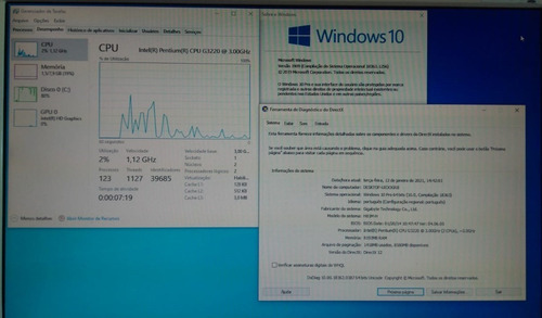 Computador Intel Pentium Pronto Para Uso