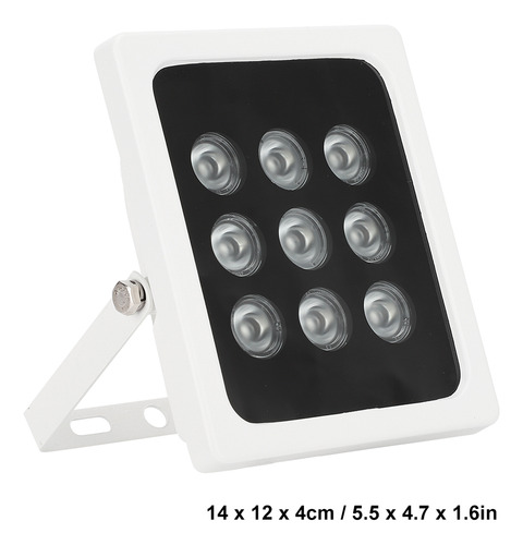 Cctv Dc12v 9 Ir Con Relleno De Infrarrojos Ip66 A Prueba De