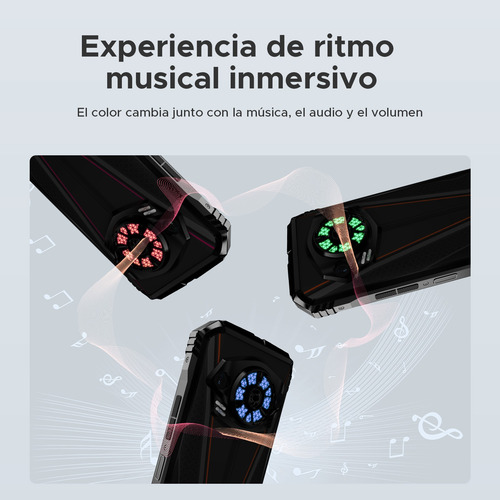 Celular Doogee S Punk Pro Teléfonos Móviles Resistentes 6,6 Fhd+ Ips 90hz 20gb Ram +512gb Rom Con Altavoz De 128 Db/desbloqueo Facial/nfc