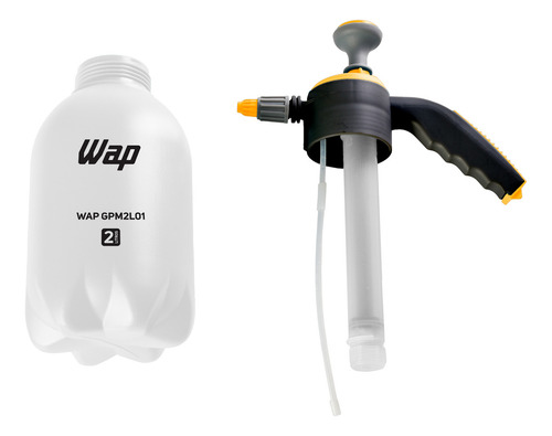 Kit 2x Pulverizador Manual 2 Litros Wap Com Bomba Compressão