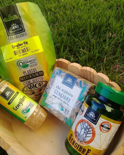 Gengibre Puro Em Pó 50 G - Orgânico E Certificado (ginger)