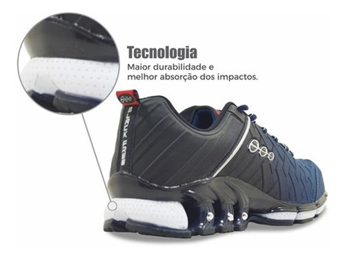 Imagem 4 de 5 de Tênis Masculino Black Free Evolution 21300182 - Marinho
