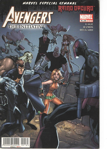 Comic Marvel Avengers The Initiative 4 Reino Oscuro Español