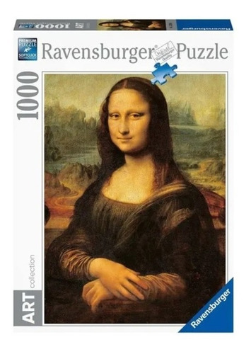 Rompecabezas De Mona Lisa De Da Vinci (1,000 Piezas)