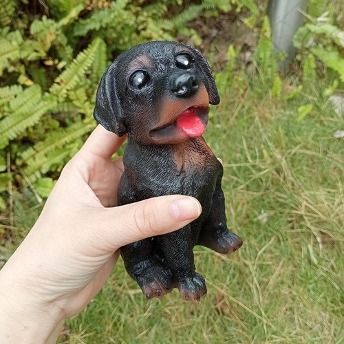 Figura De Estatua De Perro, Escultura De Animal,