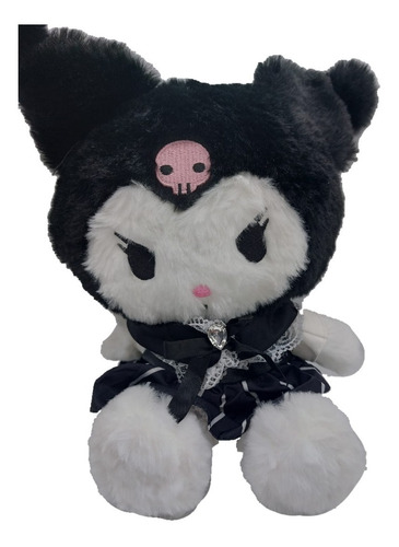 Peluche Kuromi Hello Kitty Dark Vestido Importada Kawaii 