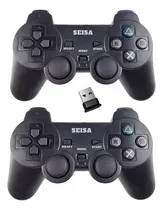 Comprar Joystick Pc Inalambrico Doble 2 En 1 Vibración Gamepad Mando