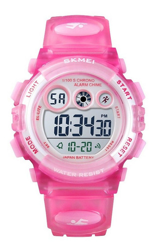 Skmei - Reloj 1451pk Digital Para Niña