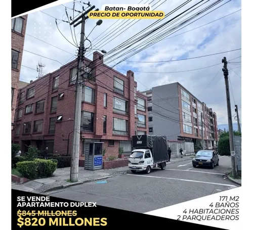 Venta Apartamento Duplex Batan Bogota Ubicación Privilegiada