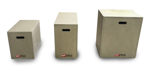 Imagen 3 de 8 de Cajon De Salto Reforzado Fitness 3 Alturas 70x50x60