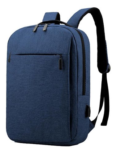 Mochila Excecutiva Discreta Masculina Resistente Á Águá Top Cor Azul