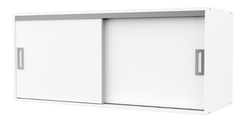 Baulera Placard 2 Pta Corredizas 140 Cm Mosconi Blanco 56422