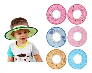 Visera Gorro Baño Ducha Bebe Sombrero Protector Ojos Orejas