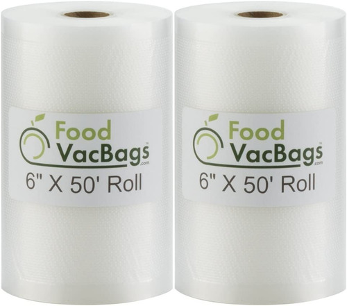 Rollo X1 De Bolsas Empacadora Al Vacío Empaque 15cm X 15mts