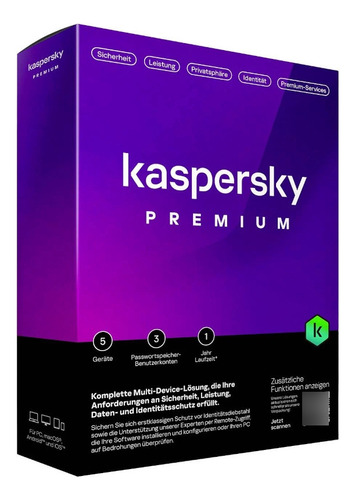 Kaspersky Premiun/total Security 1pc 1 Year