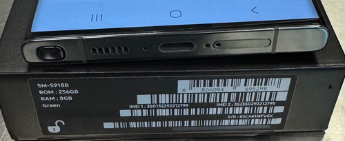 Samsung Galaxy S23 Ultra 256gb. 8gb Ram. Perfecto. Verde (Usado)
