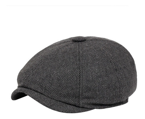 Imagen 1 de 4 de Boina Hombre Abombada Peaky Blinders Retro