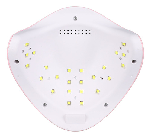 Secador De Uñas Digital 24pcs Chips De Luz 48w Lámpara De