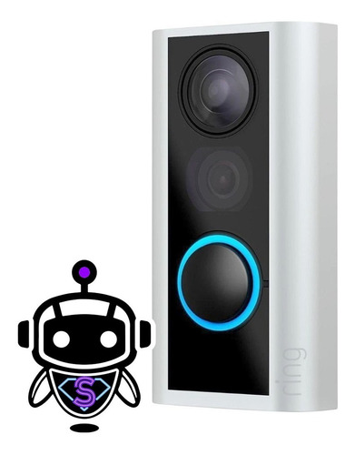 Ring Peephole Timbre Inteligente Cámara Video Portero 1080p
