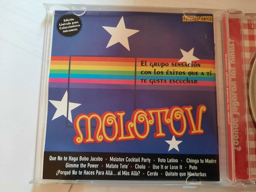 Molotov - Donde Juegan Los Niños? Cd - Primera Ed Tha Power