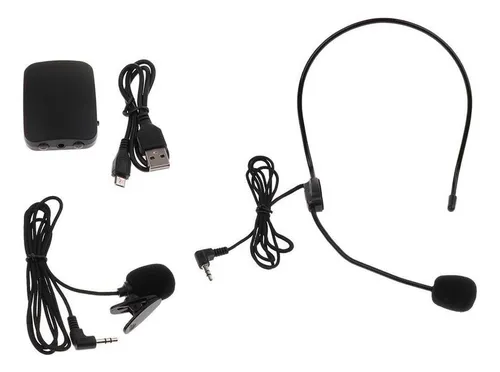 Dsv Micrófono De Diadema Inalámbrico Clip De Solapa Micro