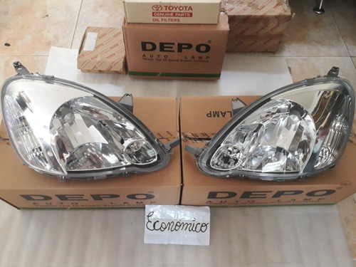 Faro Yaris 2003 2004 2005 Izquierdo Derecho Sol Depo 