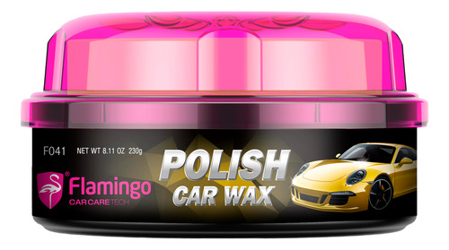 Cera Para Pulir Flamingo 230g Elimina Rayones Y Manchas