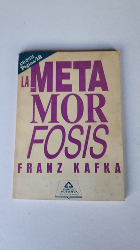 Libro Frank Kafka, La Metamorfosis. Bue Estado
