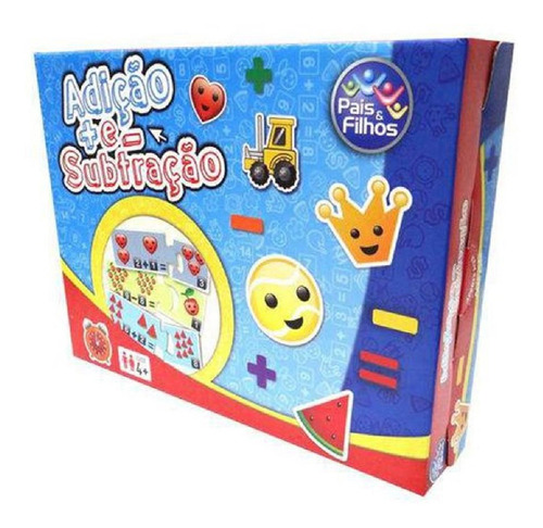 Jogo Educativo Adicao E Subtracao Pais E Filhos 1259