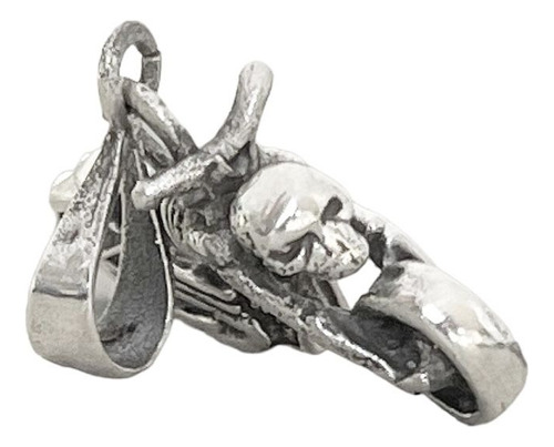 Dije Moto Ghost Rider  Plata .925 