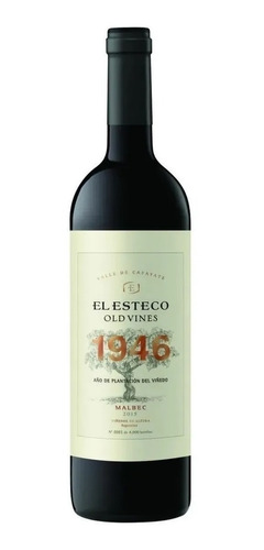 Vino El Esteco Old Vines Malbec X750cc