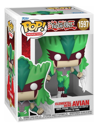 Funko Pop! Yu Gi Oh - Heroe Elemental Avian 1597