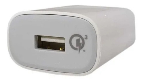 Cargador Zte 3 Amp Tipo C As Vs Blade Smart Lite Pro Ultra Blanco