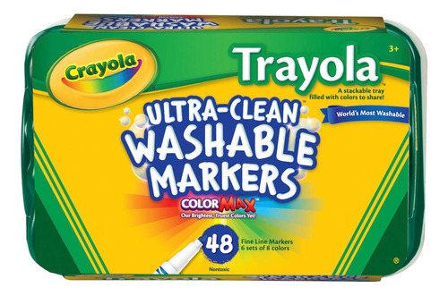 Crayola Ultra Clean - Marcadores De Línea Fina