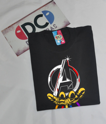 Remera De Thanos Avengers End Game Marvel Pelicula Dos Caras