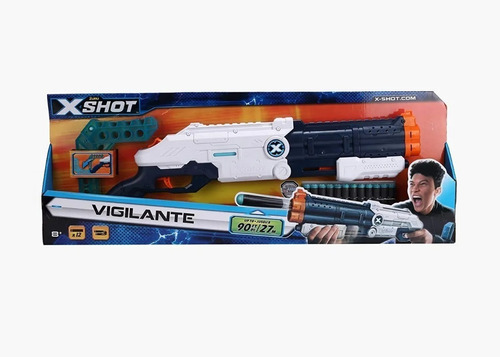 Pistola X-shot Excel Vigilante 12 Dardos Zuru D Casa Valente