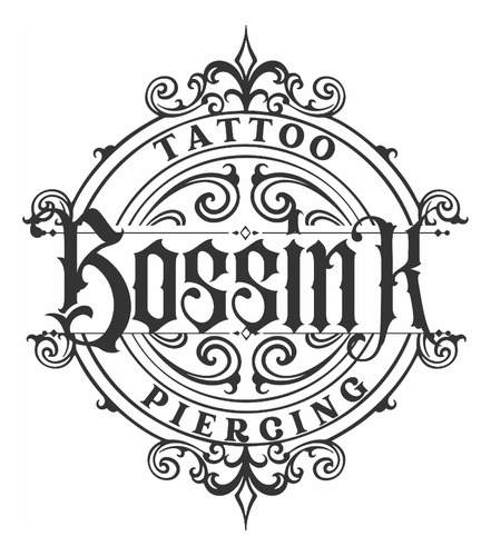 Adesivo Personalizado Estúdio De Tatuagem Tattoo Bosink