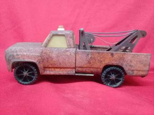 Carrito Antiguo De Lámina- Grua 80´s- Vintage-coleccion