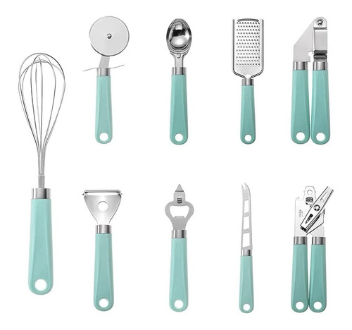  Setx9 Utensilios Cocina Ayudante Cortador Set Regalo Oferta