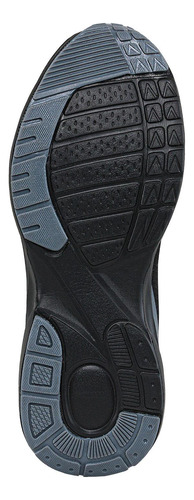 Imagen 7 de 8 de Tenis Pulmi Negro-gris Para Mujer Croydon