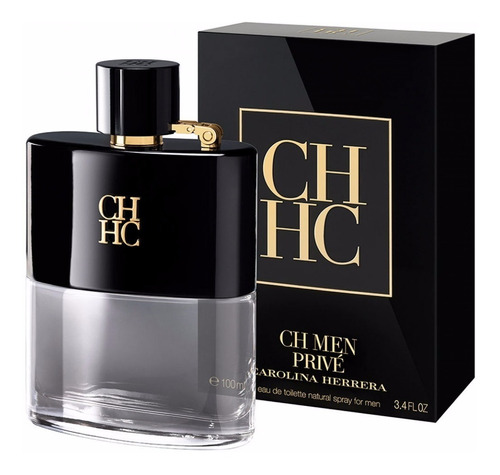 Perfume Ch Men Prive Carolina Herrera Para Caballero 100 Ml