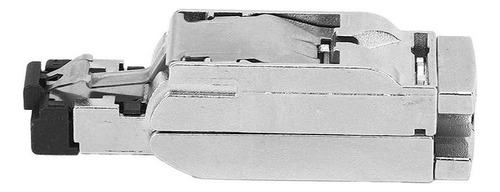 Conector Ethernet Conector De Cable De Red Plata Estable 4