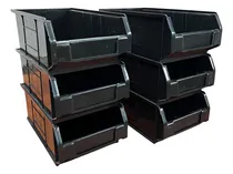 Comprar X6 Kit Gaveteros Plásticos Apilables Organizador 35x20x13cm