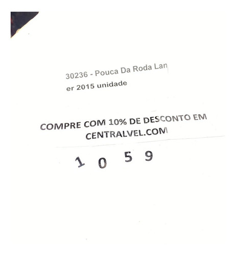 Unidade Pouca Parafusos Roda Mitsubishi Lancer 2015 2.0 (Usado)
