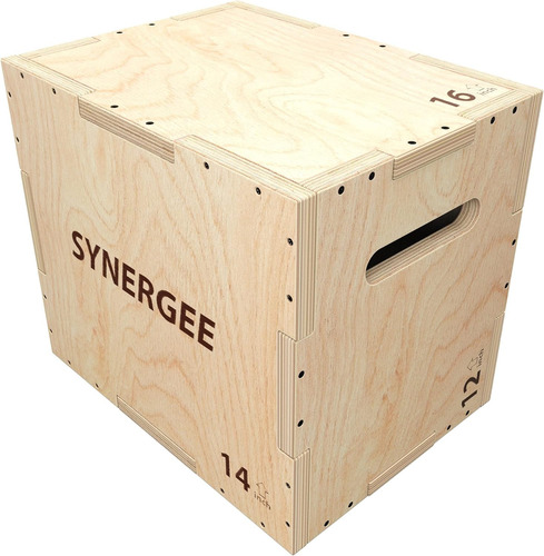 Caja Pliometrica De Madera Para Entrenamiento Crossfit