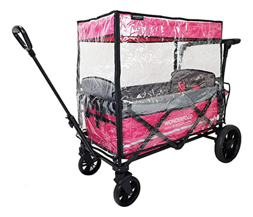 Wonderfold Wagon Rain Cover Para El Modelo X4 Quad Stroller 