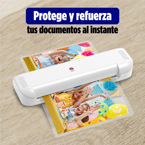 Micas Termicas de 5ml Tamaño Carta (22.9 X 29.2cm) 100 Piezas Con Acarreador, Hojas Para Enmicar