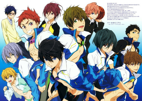  4 Poster De Free! De 21cmx29cm 